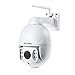 Produktbild SV3C PTZ WLAN Überwachungskamera Aussen,1080P WiFi Kamera für Außen, 5X Optischer Zoom Wasserdichter Sicherheitskamera mit Zwei-Wege-Audio, 60m IR-Nachtsicht,Unterstützung max.128 GB SD-Karte