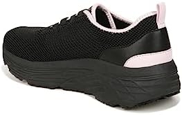 Dr. Scholl's Womens Back to Work Soft Toe Slip Resistant Lace Up Sneaker Black Knit 8.5 M | Image 4