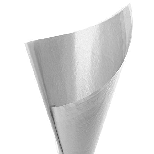ECO SARRAS METALIC SILVER MULTI-PURPOSE WRAPPING PAPER | 20x26 Inches | USES GIFT WRAPPING, STUFFING BOXES, HANDBAGS, SHOES ETC (20 SHEETS)-image-42
