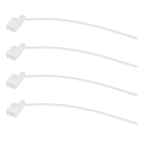 4 Pack Hearing Aid Sport Lock for Oticon 85db, Secure Fit Hearing Aid Retention Tail Ear Grips Clips for Brisk Walking Running High-Intensity Exercise Accessories Supplies Parts