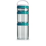 Whiskware Stackable Tritan Plastic Snack Pack, Teal