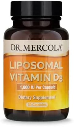 Dr Mercola Liposomal Vitamin D, 1000 IU, 30 Capsules