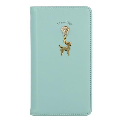 Elegante���� Doggy Galaxy S26 �p �P�[�X �蒠�^ �X�}�z�P�[�X �蒠 �g�уP�[�X �� ���� ���� �`���[�� �J�[�h ���[ �|�P�b�g �X�}�z �g�� �M�����N�V�[ SC-51G SCG36 �p �P�[�X �g�C�v�[�h��×�A�N�A [L]10