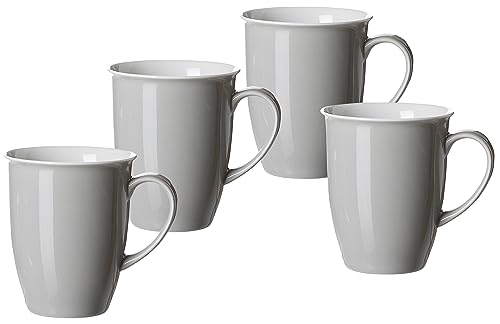 Kaffeebecher-Set Doppio, 4-teilig, Grau