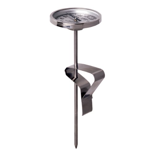 TelTru LT225R BIG Green Egg, Grill Dome, Kamado Replacement Thermometer, 2 inch dial, 5 inch stem, 200/1000 degrees F