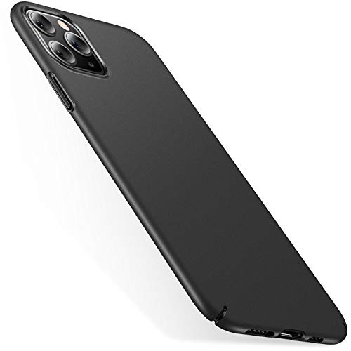 CASEKOO iPhone 11 Pro Case, Slim & Hard Matte Basic Case (Phantom Black 1)
