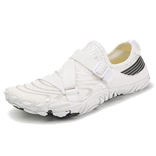 Lovers Hiking Water Shoes,Summer Quick Dry Pool Surf Barefoot Shoes Women,Fashion Breathable Lightweight Beach Swim Shoes for Men,with Draining Hole,for Cycling/Fitness