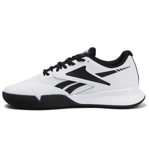 Reebok Classique Court Mens Tennis Shoes, White/Black, 11 by Reebok - Used condition - Image 3