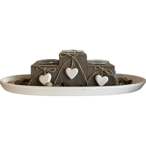 khevga Shabby Chic Tealight Holder Set Cover