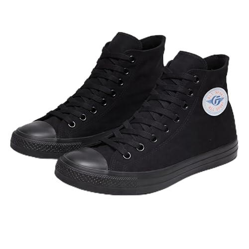 Image of Long High Top Canvas Men Sneakers