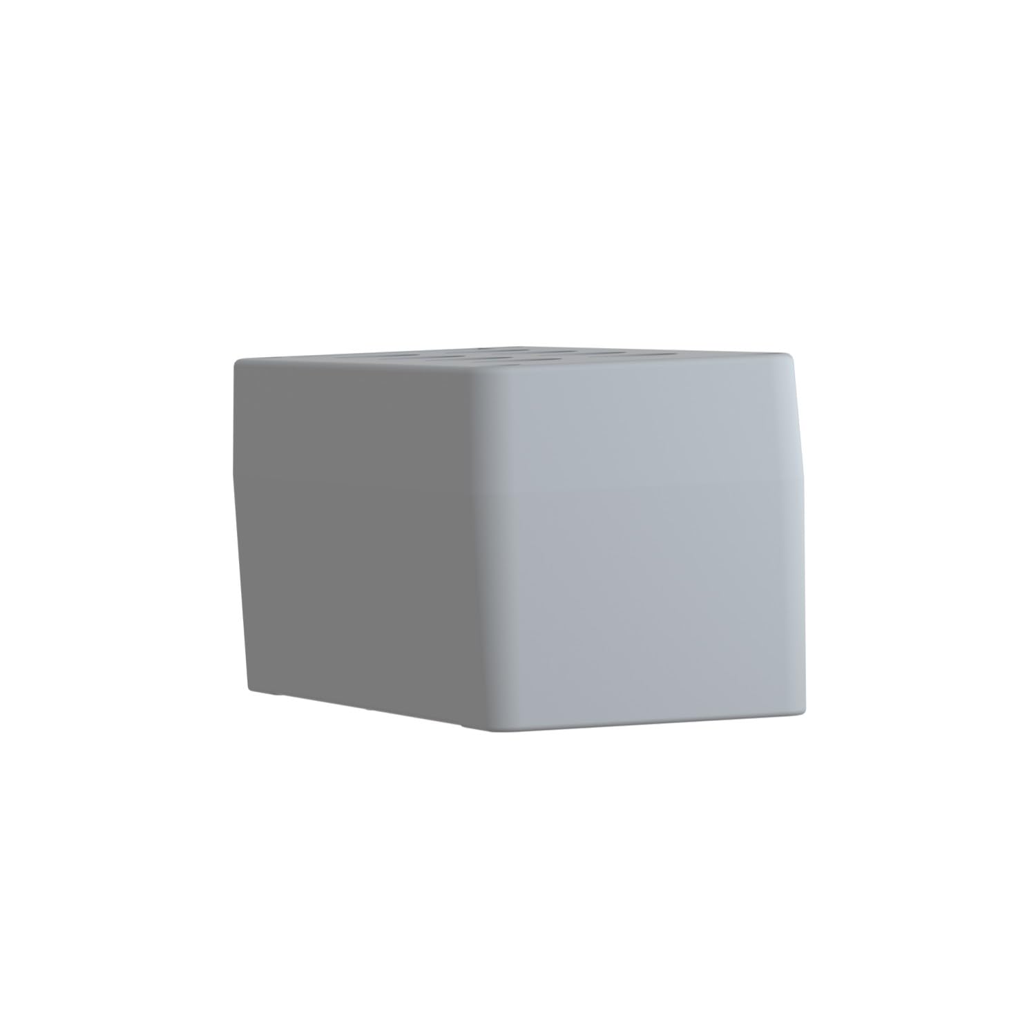 CAJA PLASTICO VACIA 8 TALADROS
