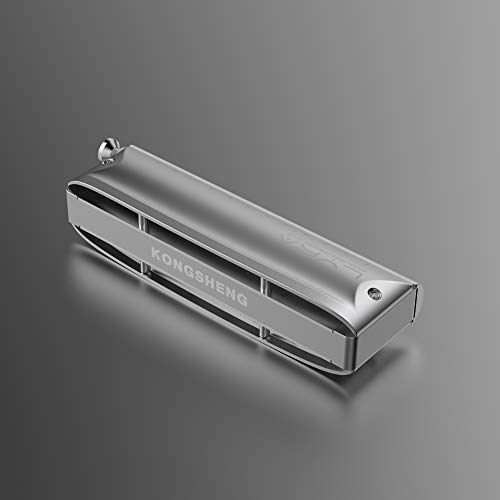 JINSUO GWTRY KONGSHENG SC-12 Lyre 12 Trous Harmonica chromatique - Les Beatles, Paul McCartney, John Lennon, RIngo Starr, George Harrison JINSUO GWTRY KONGSHENG SC-12 Lyre 12 Trous Harmonica chromatique – Image 3