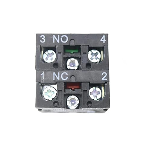 Bloques de contacto XB2 para solucionar fallos en interruptor de botón NC ZB2-BE102C de 10A 4