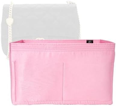 Zoomoni Silky Purse Organizer for Chanel SweetHeart Medium Flap Bag (Handmade/4 Color Options) [Silky Satin, Silk Liner, Insert, Shaper] image 2