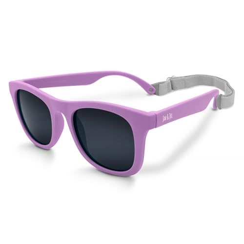 Lunettes de soleil polarisées pour bébés et tout-petits Jan & Jul flexibles UV-400 avec sangle