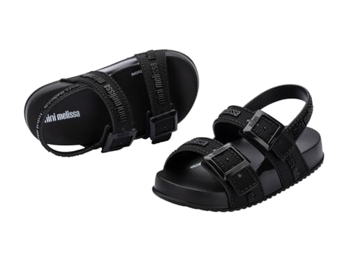 Image of mini melissa Cozy Jelly Sandals for Toddlers & Little Kids - Summer Sandal w /Adjustable Back Strap, Jelly Shoes for Girls & Boys