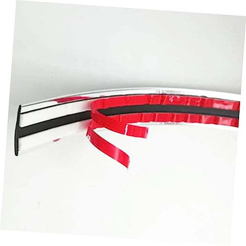 Tira de protección para puertas de coche anticolisión con acabado plata cromada 6