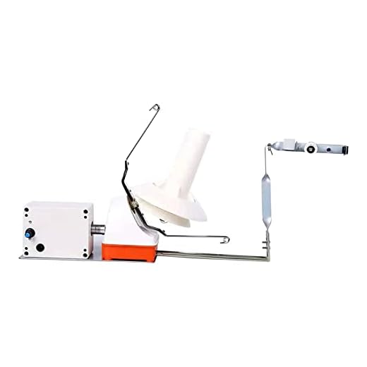 LBWF Yarn Ball Winder, Automatic Knitting Roller Twine, Adjustable Speed,Low Noise, Easy to Set Up and Use, for Metal Yarn/Wool/String/Nylon Gear Yarn Ball Winder