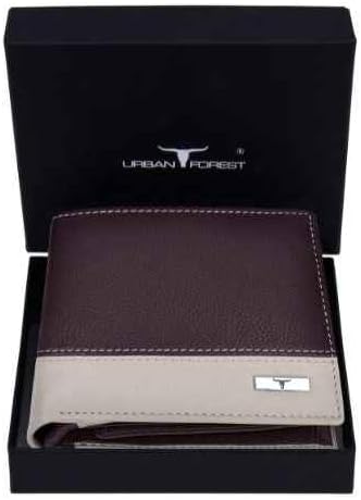 Seattle Brown/Sand Leather Wallet for Men