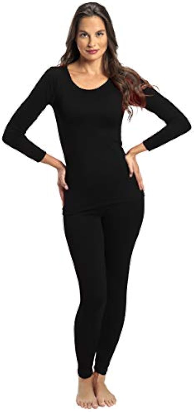 Rocky Thermal Underwear for Women (Thermal Long Johns Set) Shirt & Pants, Base Layer w/Leggings/Bottoms Ski/Extreme Cold