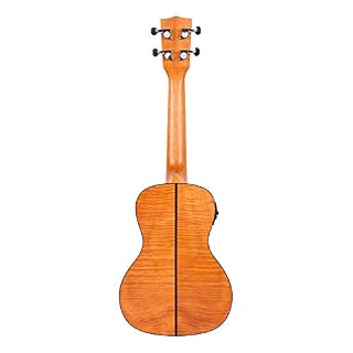 Kala KA CEM EQ Exotic Acajou Ukulélé de concert Natura avec sac - Les Beatles, Paul McCartney, John Lennon, RIngo Starr, George Harrison Kala KA CEM EQ Exotic Acajou Ukulélé de concert Natura avec sac – Image 2