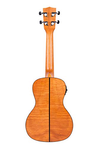 Kala KA CEM EQ Exotic Acajou Ukulélé de concert Natura avec sac - Les Beatles, Paul McCartney, John Lennon, RIngo Starr, George Harrison Kala KA CEM EQ Exotic Acajou Ukulélé de concert Natura avec sac – Image 3