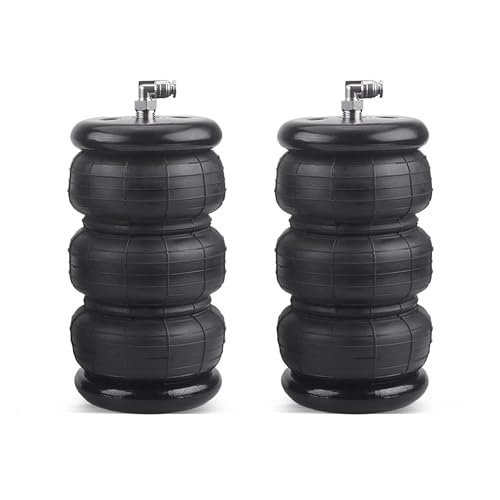 Suspensión Neumática Amortiguador Suspensión Neumática 2 Piezas Para Camión Fuelle Resorte Neumático Goma Suspensión Neumática Con Entrada Aire 90° Amortiguadores