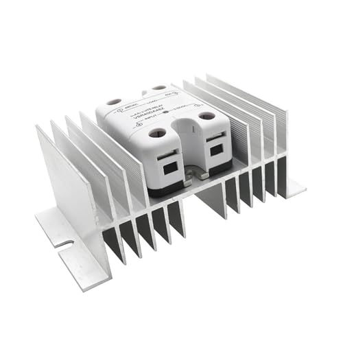 Radiateur de dissipation pour relais statique monophasé en aluminium SSR 10A 40A 100A 120A