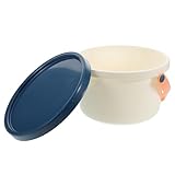 GARVALON Secchio di Plastica Piccolo con Coperchio e Manico, Secchio la Pulizia e Lavaggio Pavimenti, Contenitore Porta Acqua Portatile per Casa, Campeggio e Uso Esterno