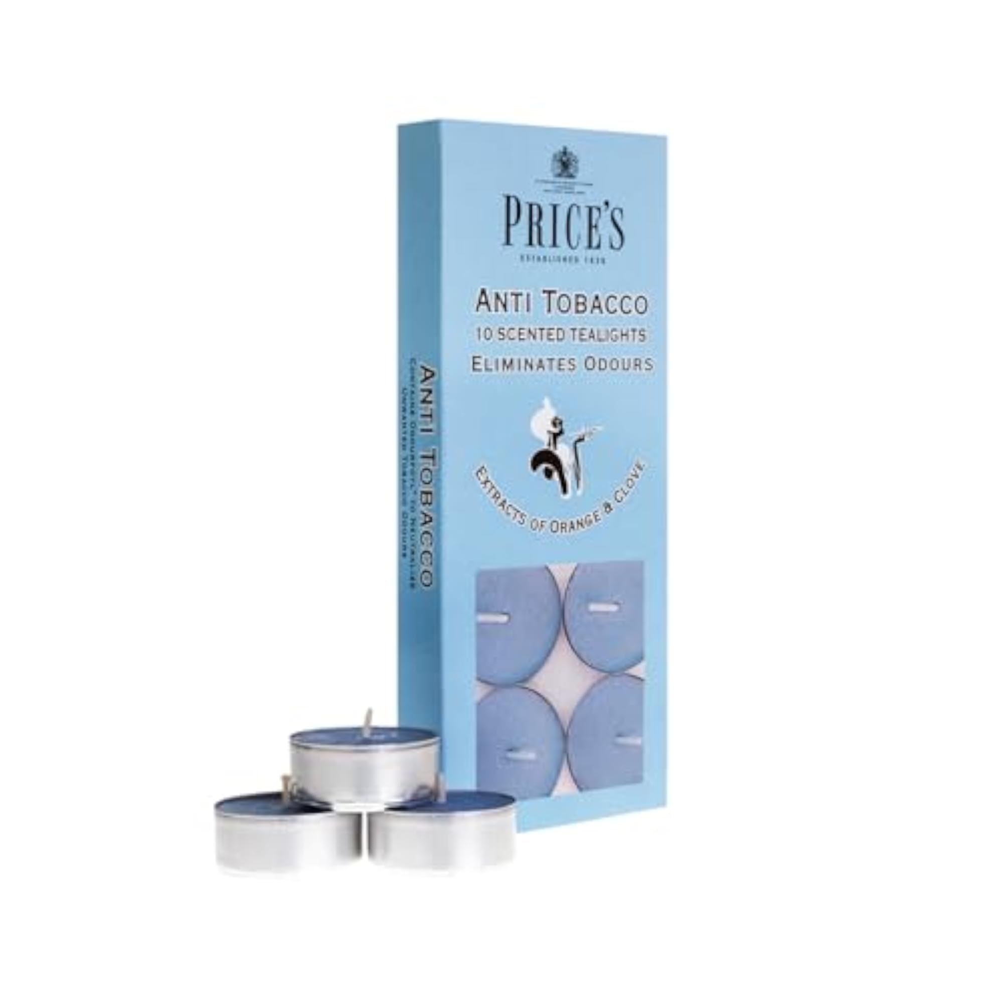 Tealights Anti-Tobacco - 10 Pack