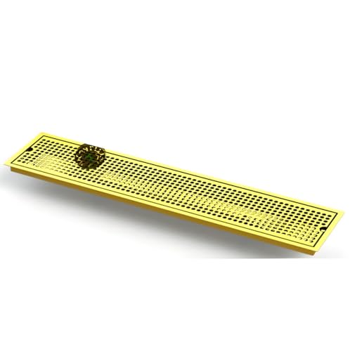 Flush Mount Drip Tray with Perforated Screen and Center Drain - 30