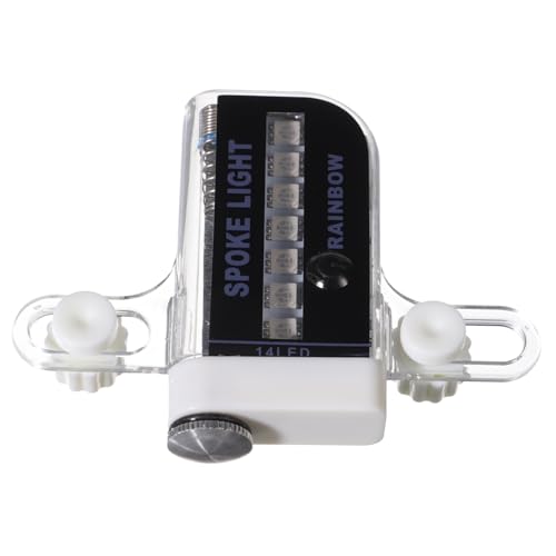 ifundom LED Decorative Bike Light Wheel Lamp for Enhanced Visibility Durable Bike Accessories for Nighttime Cycling Safety and Style