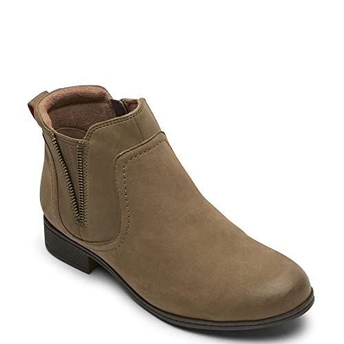 Cobb Hill Crosbie Gore Bottines pour femme, Nubuck forestier, 37 EU
