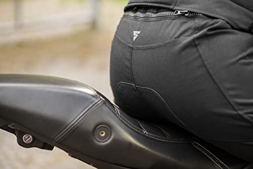 Shima Jet - Breathable Mesh Panels, Waterproof, Removable Membrane, Protector Included, Advanced Adjustment (Men, Pants, Black, L) #TOP7