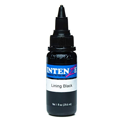 Intenze Lining Black Tattoo Ink 1oz