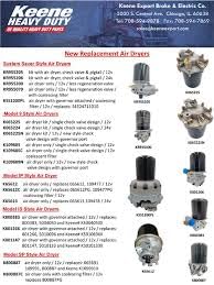 Part Synergy Replacement for Heavy-Duty Air Dryer – Steel Construction with Durable Black Powder Coat 12V/24V - Direct Fit - Sold Individually