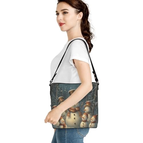 Image of HUGS IDEA Hoho Bag for Women Crossbody Purse Leather Handbags Laides Shoulder Bags