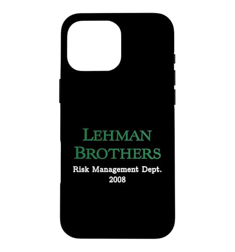 Lehman Risk Mangement Dept Vintage Corporate�g���[�_�[�M�t�g �X�}�z�P�[�X iPhone 16 Pro Max �p