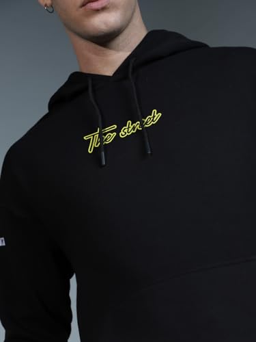 Image of Hubberholme White Men Oversized Hooded Sweatshirt HHMSSW23008 WH