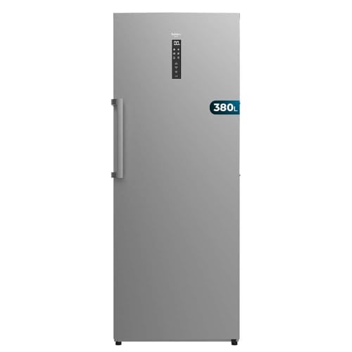 Cecotec Congélateur vertical Bolero CoolMarket UF 380 inox D. 1950W, grande capacité XL de 380L,...
