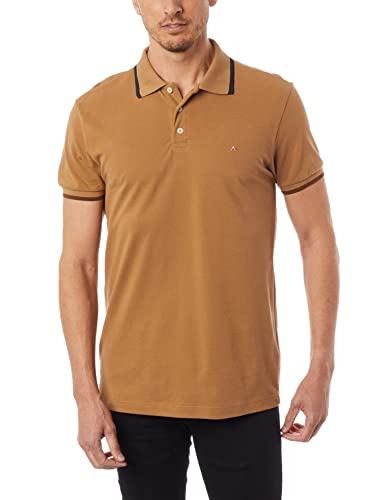 Aramis, Camisa Polo Masculino, Caramelo C/ Marinho, GG