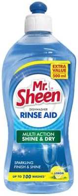 Mr Sheen Lemon Automatic Dishwasher Rinse Aid 500 ml