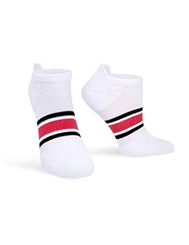 Image of HUE Women's Eco Sport Tab Back No Show Socks (3-Pack)