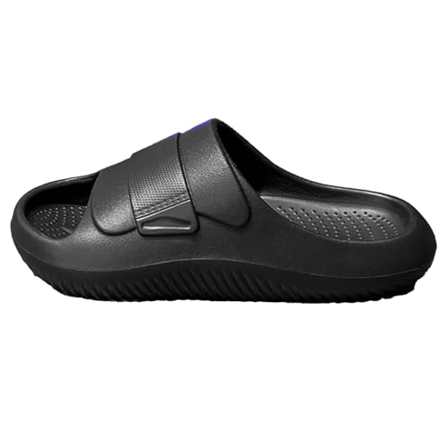 Men's Wide Size Slides All-Terrain Grip Non-Slip Durable Beach Shower Sandals Comfort Sizes 5-13