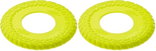 Nerf Dog VP6830E Frisbee Jouet pour Chien, Bleu/Vert (Lot de 2)