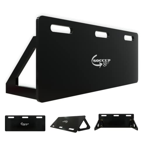 SOCCUP Soccer Rebounder Board â€“ Soccer Training Equipment â€“ Portable Soccer Trainer for Kids and Adults â€“ Suitable for Soccer Goal Practice - Impact-Resistant Soccer Training Wall â€“ 45 x 18-inch