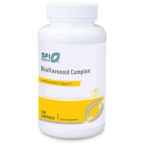 Klaire Labs SFI Health Bioflavonoid Complex - Immune Cardiovascular & Antioxidant Support Supplement with Citrus Bioflavonoids Quercetin & Rutin (120 Capsules)