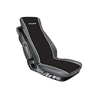 Coprisedile Lampa 98002 Elisa Per Camion - Rosso/Nero In Poliestere E Skeentex, Con Tasche - Foto 5