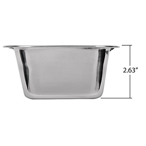 Lindy's Stainless Steel Loaf Pan for Baking Bread, Meatloaf, Cakes, Brownies, Casseroles, and More, Nontoxic & Dishwasher Safe