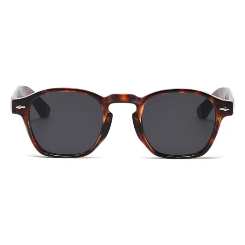 Gleyemor Fashion Sunglasses for Men Women Tortoise Shell Sunglasses Trendy Unisex Style UV400 Protection Shades2